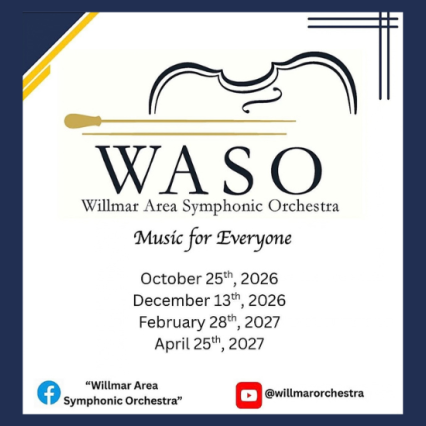 WASO flyer with dates to 2026-2027 concerts