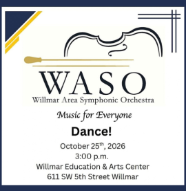 details to the WASO concert on Oct 25