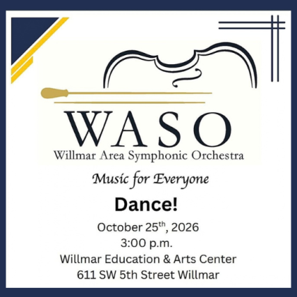 details to the WASO concert on Oct 25