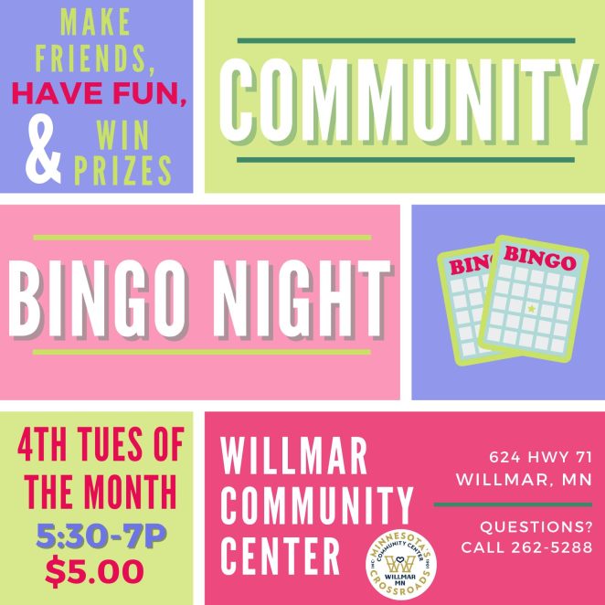 Willmar Community Center - Willmar Lakes Area : Willmar Lakes Area