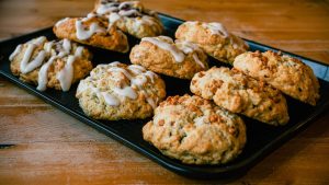 platter of scones
