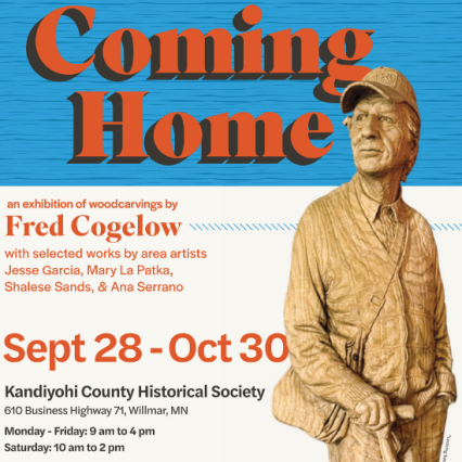 poster with details of artists reception on 9-29-26