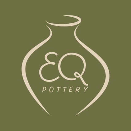 drawing of a pot with the title EQ Pottery