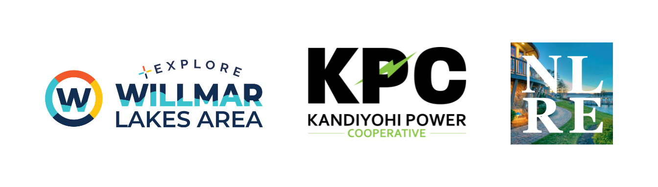 Explore Willmar Lakes Area, KPC, and New London Real EState Logos